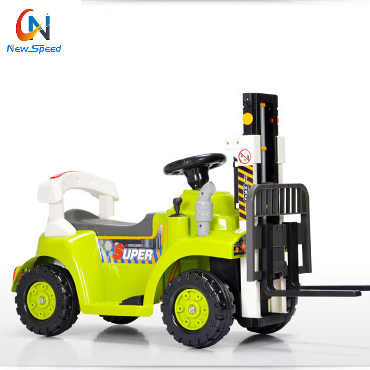 NEWspeed Hot Selling Electric Toys Cars electric kids car child riding electric car toy with forklift