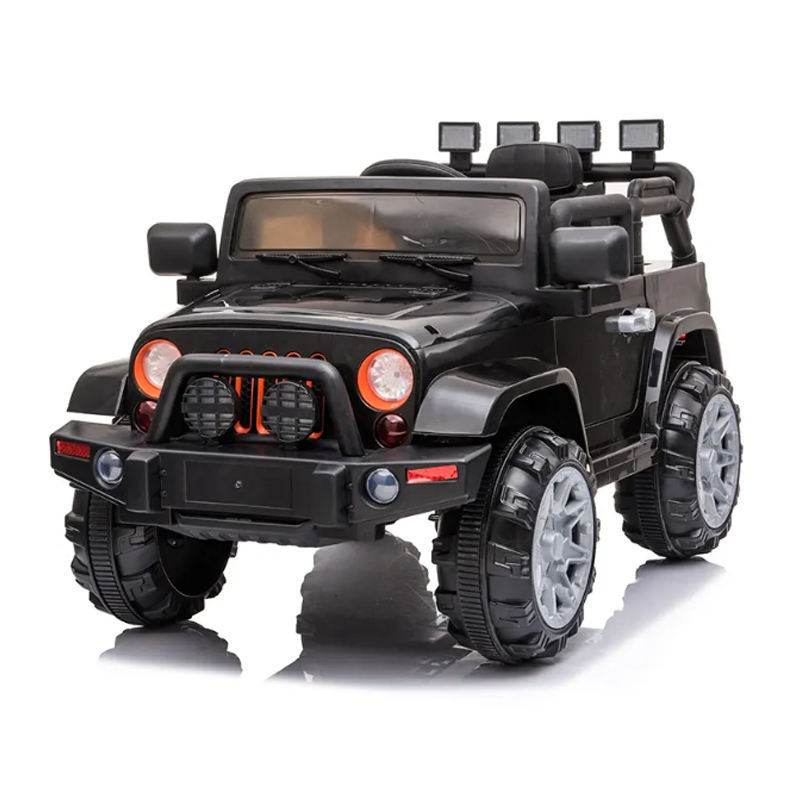 Kids Ride on Truck with Remote Control, Battery Powered Ride on Car with LED Lights for 3-6 Years Old Boys