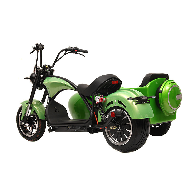 Electric Scooters Three wheel citycoco 3000w 60v 20ah motorcycles electric 2 person tricycle cargo bike motorized tricycles