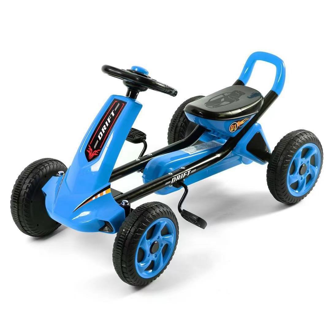 Wholesale Children's Tricycle Manpower F1 Racing Baby Go Karts For Sale Tianjin Factory four-wheeled bicycle