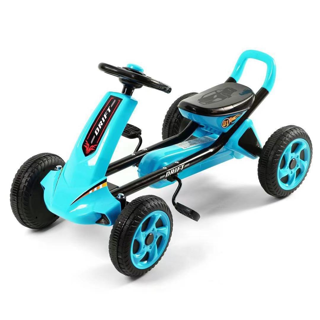 Wholesale Children's Tricycle Manpower F1 Racing Baby Go Karts For Sale Tianjin Factory four-wheeled bicycle