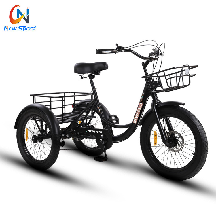 Hot product 3 wheel cargo bicycle oem snow tricycle for adult new  fat tricycle for sale triciclo adultos 3 wheel trike