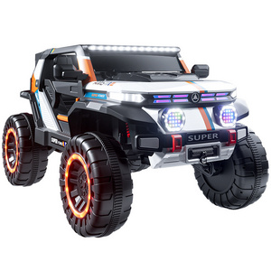 Four wheel drive parent-child exclusive two seater off-road vehicle riding car super size children's electric toy car