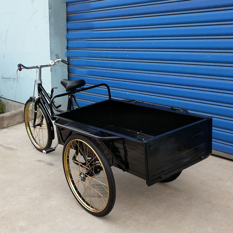 Hot sale cargo tricycle tricycle for adults 20 Inch trishaw 12 Speed Pedal Tricycle