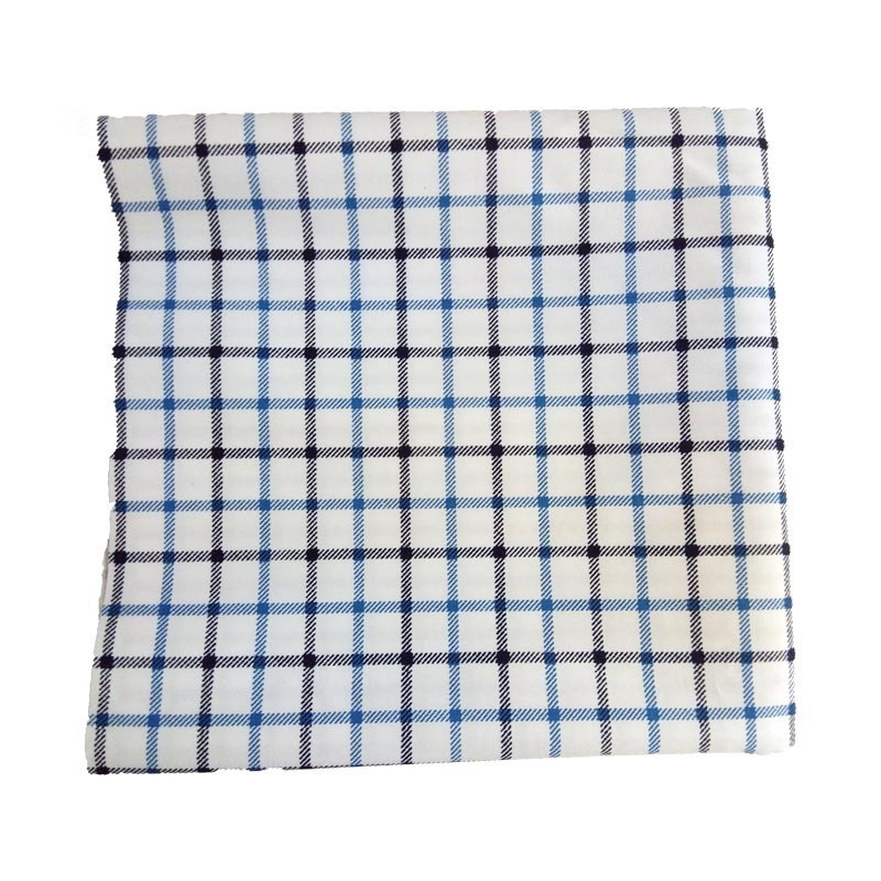 Wholesale TC65/35 fabric sale checked design new products printed medical fabric for hospital bed sheet