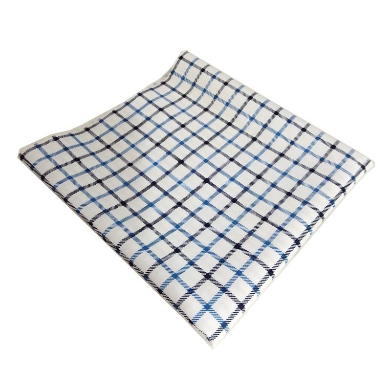 Wholesale TC65/35 fabric sale checked design new products printed medical fabric for hospital bed sheet