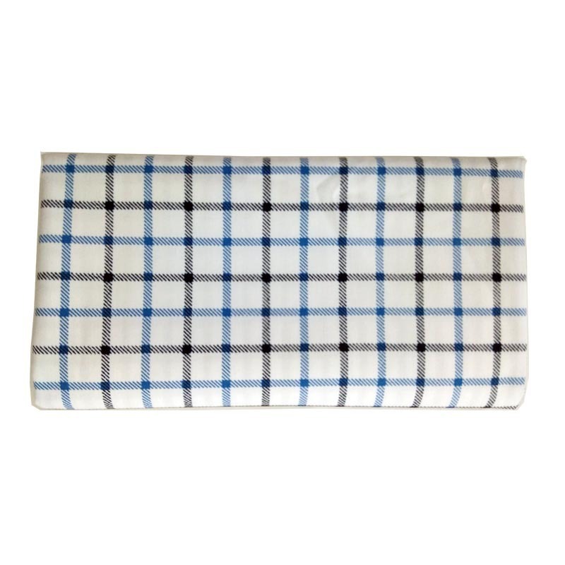 Wholesale TC65/35 fabric sale checked design new products printed medical fabric for hospital bed sheet