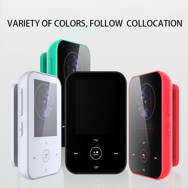 Portable Digit Touch Screen Sport Lossless Sound Fm Radio Voice Recorder Music Media Speaker Small Mini Mp3 Mp4 Player