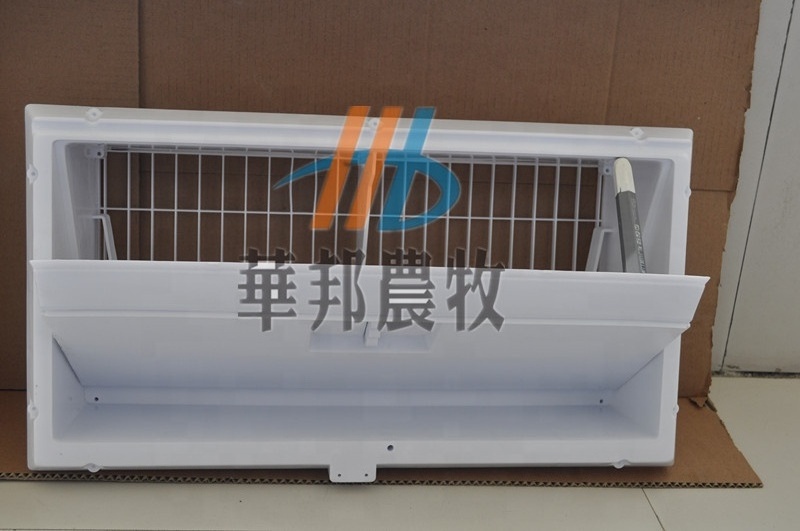 2019 ABS Material Economical Poultry Air Inlet/Light Trap/Air Trap for Poultry Chicken Farm House