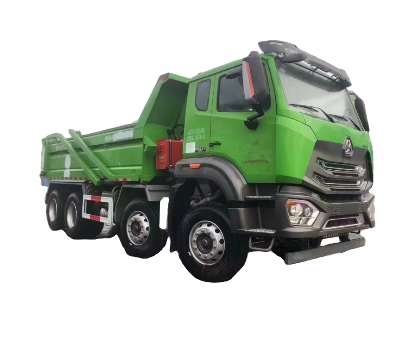 Howo new condition tipper truck 8x4 420hp 12 Wheeler Transportation dump truck for big stone and sand