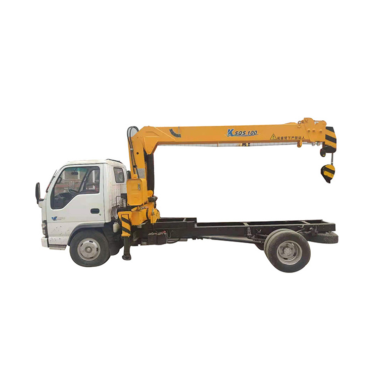 Used Truck Crane ISUZU Chassis New Crane Truck  Boom Truck Mounted Crane 5 Ton