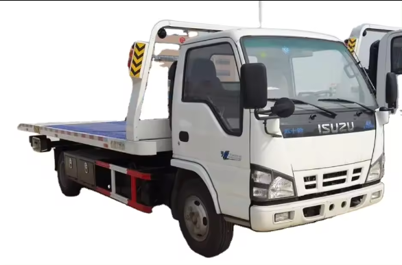 ISUZU Used Chassis Brilliant Euro 4 Diesel Feul Performance Brand New Tow Trucks Body Manual Transmission Most Hot on Sale