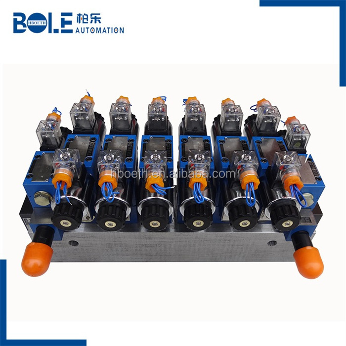 Rexroth Multistation manifolds OME hydraulic control valve block