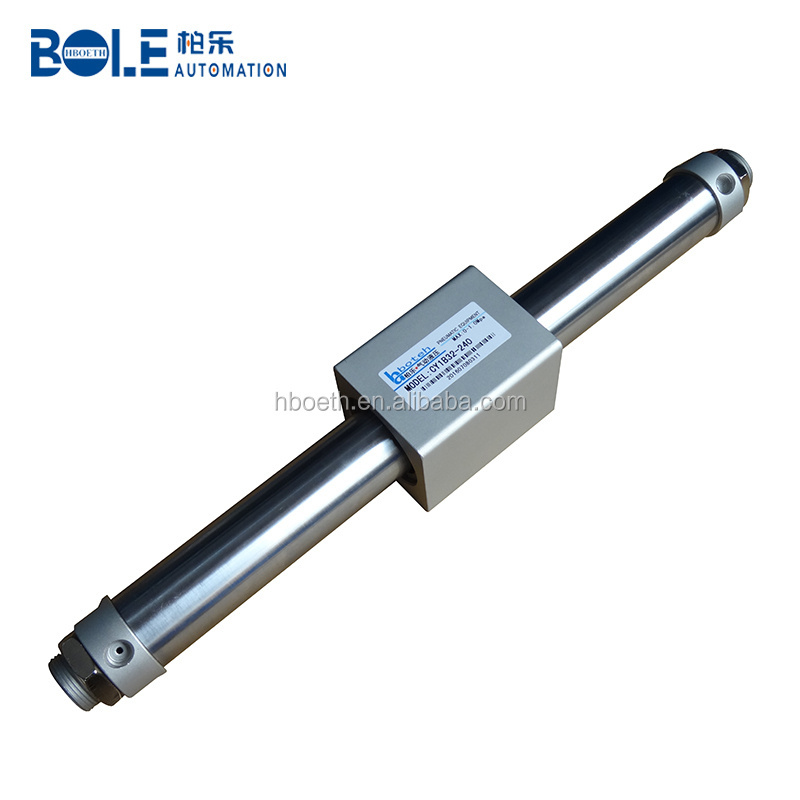 SNS (CY1 Series) double acting magnetically coupling rodless air cylinder