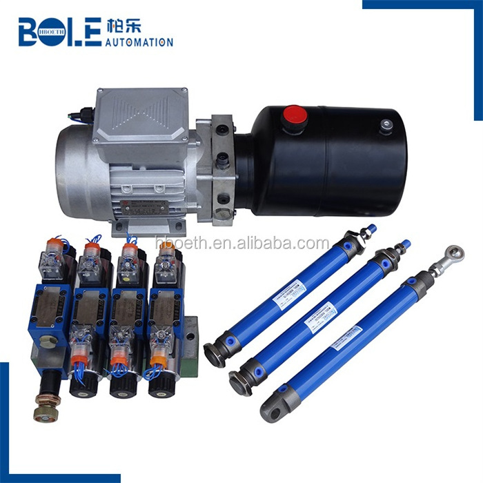 Hydraulic power pack for cylinder lifting Lift Table Power Units AC220V 380V Hydraulic motor