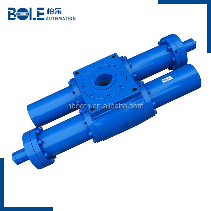 Shaft Output End Punch Double Rack and Pinion Swing Cylinder Parker Heavy Duty Mill Rotary Actuators, Rotary Actuators