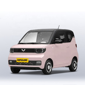 Pink & Black New energy vehicle Wuling Mini 2022 Small Pure Electric Car MINI EV Two-Door