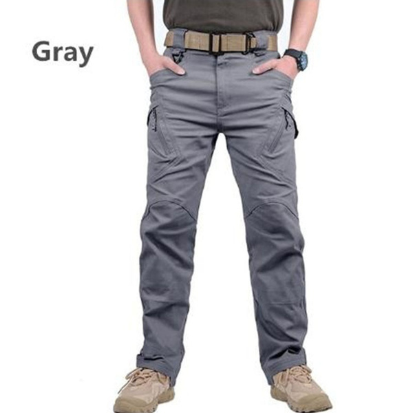 New Design OEM Men's Multi Functional Pockets Work Pants Trousers Trekking Pants Cargo Light Weight Hiking Pants