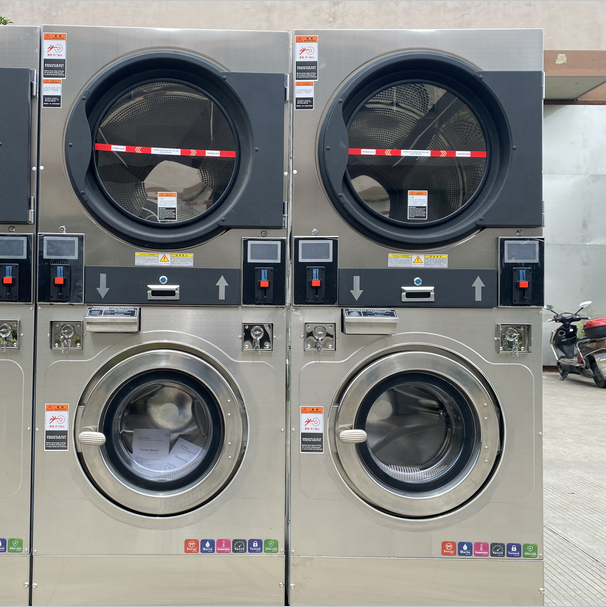 Coin operated washing machine 10kg,stack washing machine,dobi washing machine