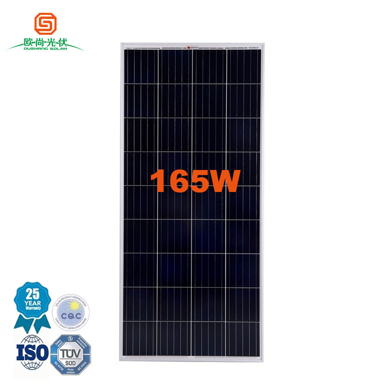 OUSHANG renewable energy 100 150 watt solar pv panel 12v 24v 120w 100w 50w solar panels 150w price roof home mini solar panel