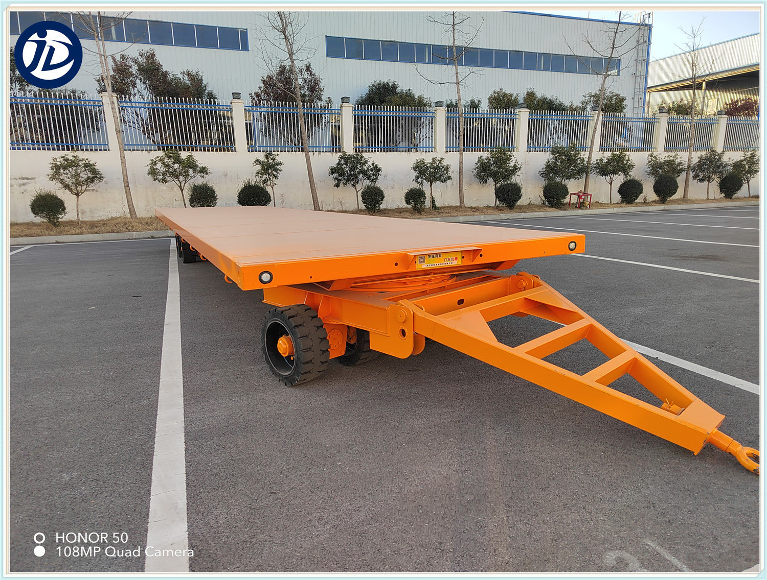 New Custom Boat trailer Transport Truck Trailers  20FT 40FT Flatbed Trailer