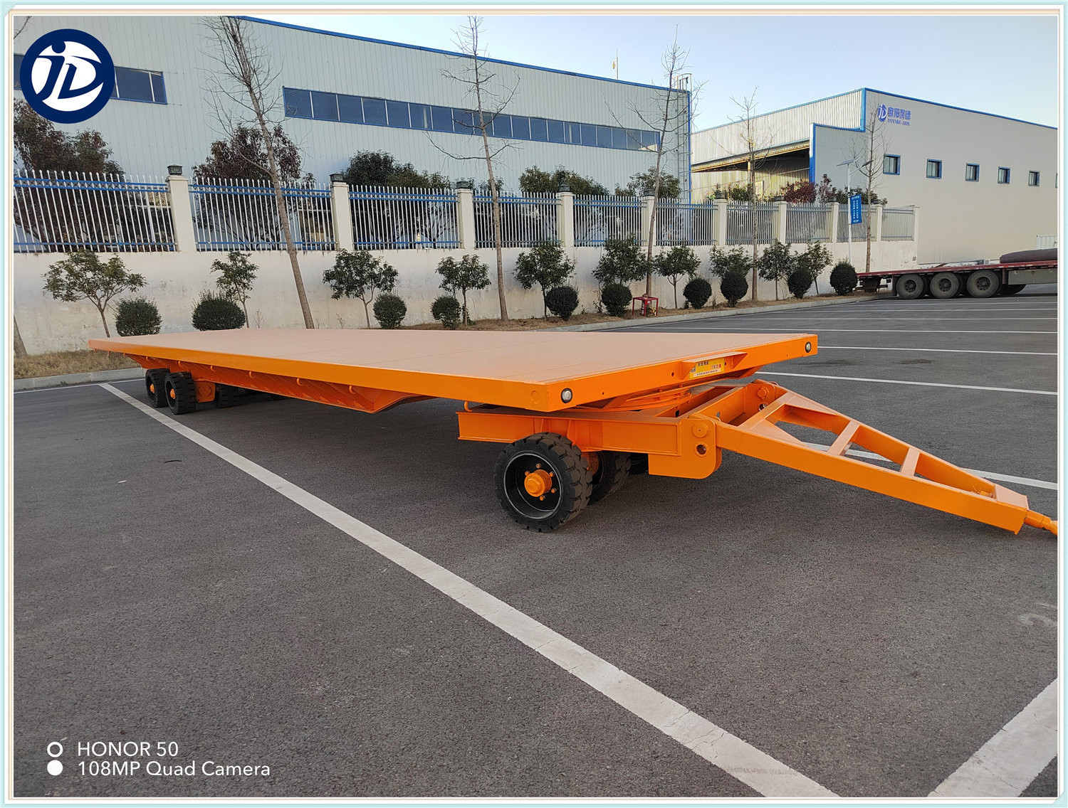 New Custom Boat trailer Transport Truck Trailers  20FT 40FT Flatbed Trailer