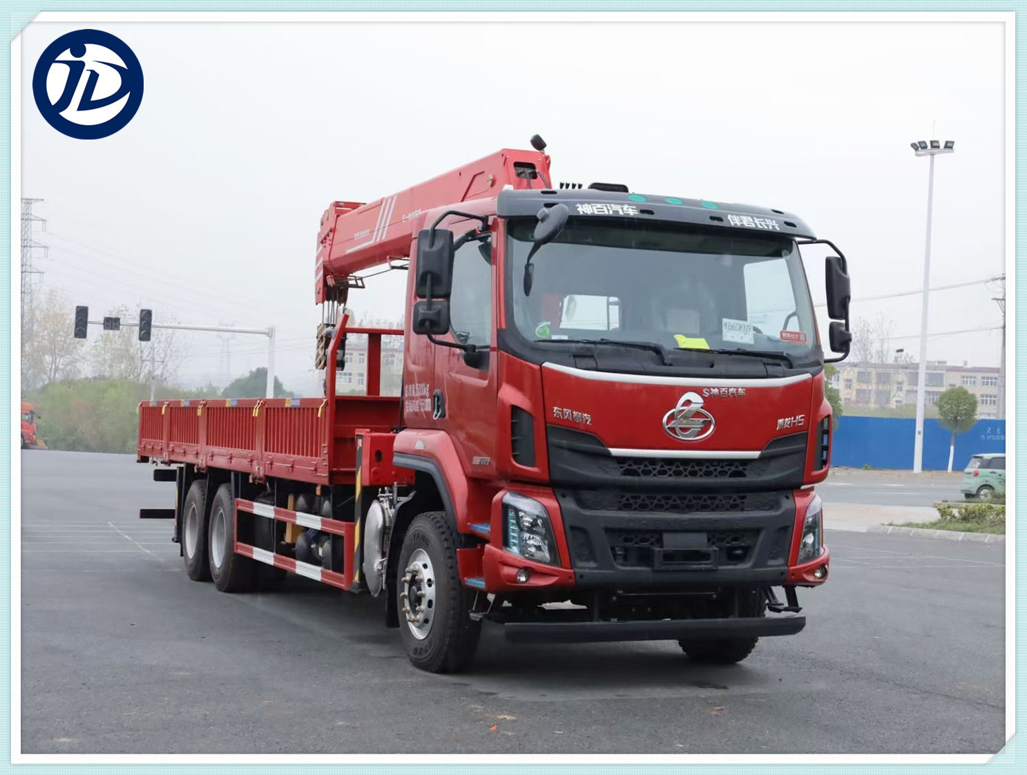 Light Truck Price Brand Small Cargo Trucks Horse Diesel Power Engine crane truck