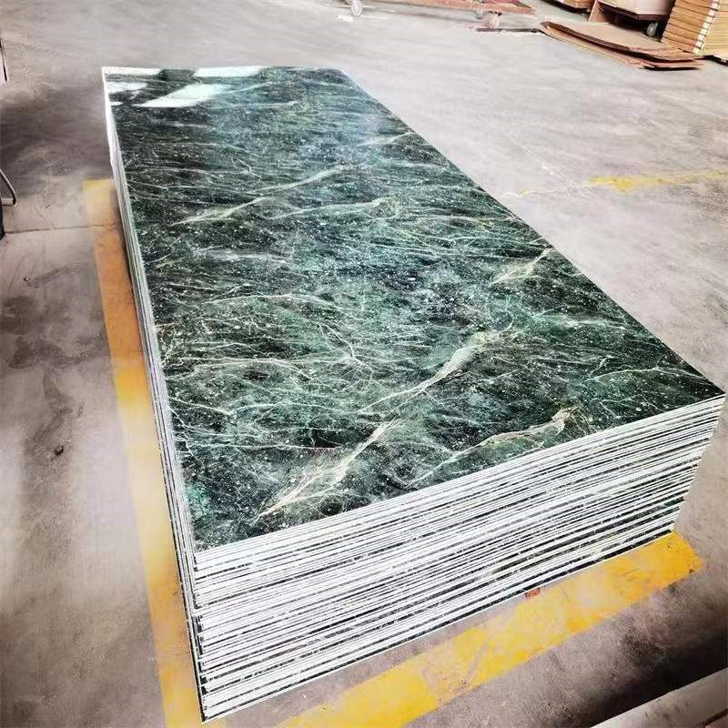 Manufacturer Hotsale Stone Panels 4X8 Pvc Marble Sheet Uv Coating Marble Sheet