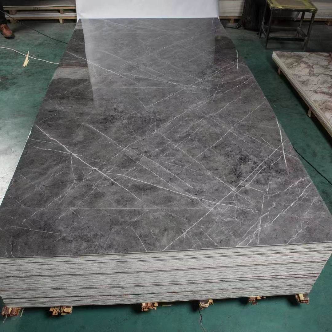 Manufacturer Hotsale Stone Panels 4X8 Pvc Marble Sheet Uv Coating Marble Sheet