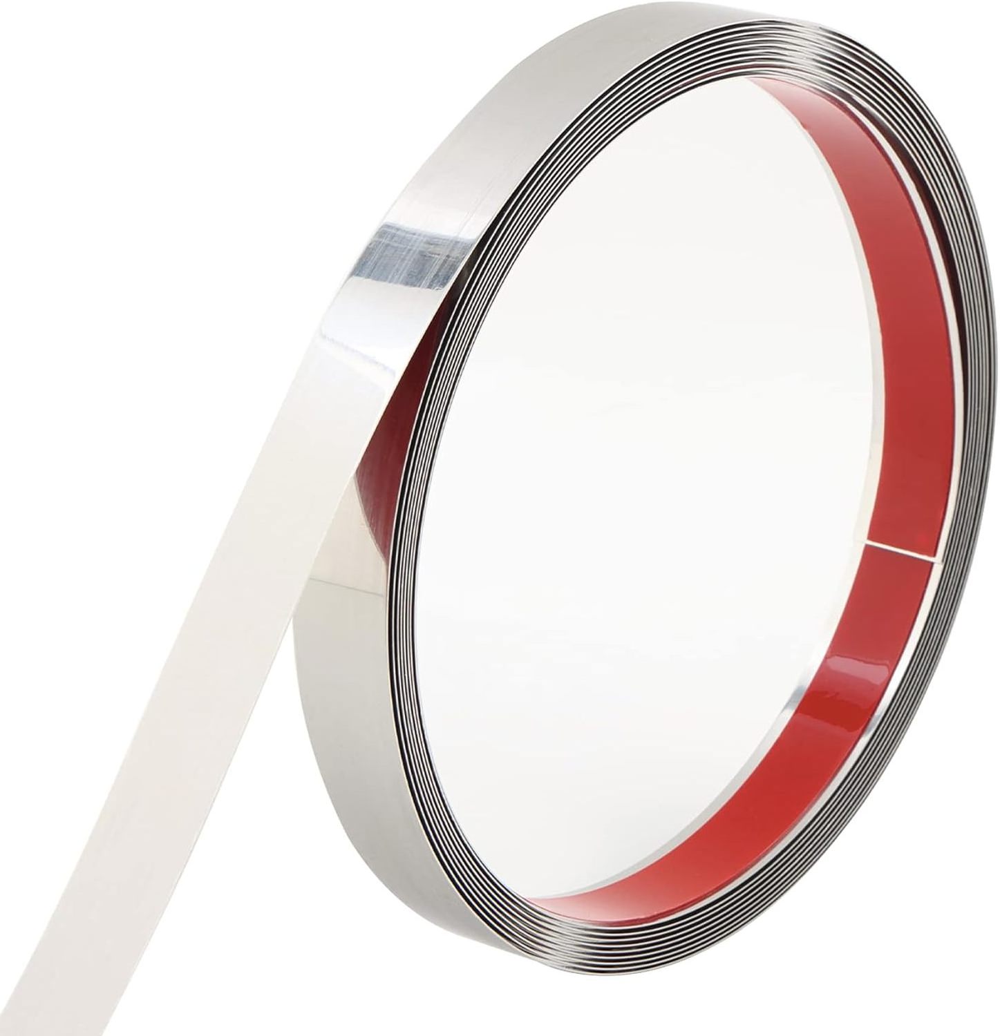 Mirror Frame Stainless steel trim strip self adhesive mirror silver color Wall Trim Molding