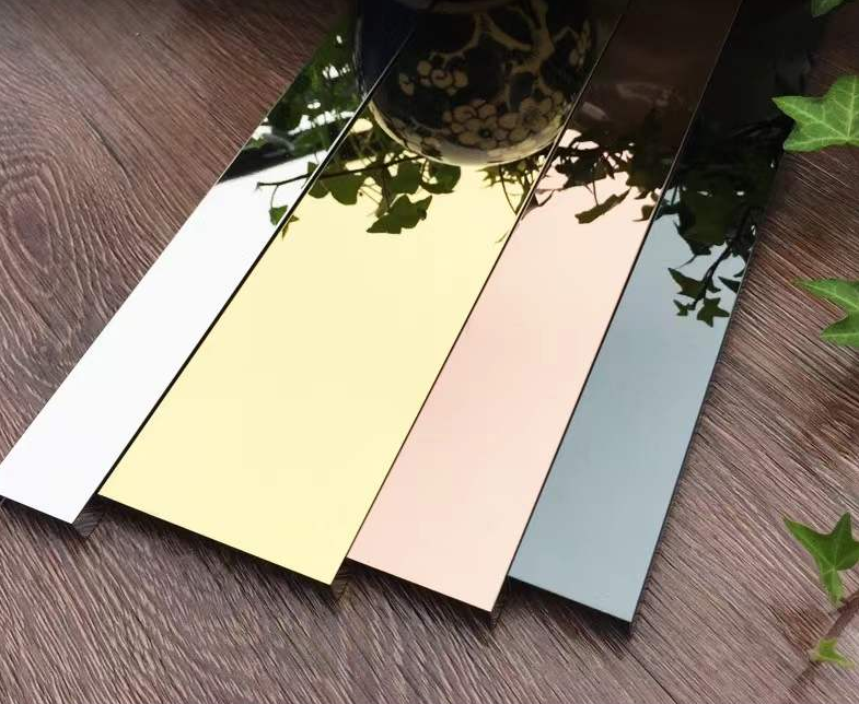 Factory Customized Flat Metal Stainless Steel Trim Strip For Wall and Ceiling Decoration