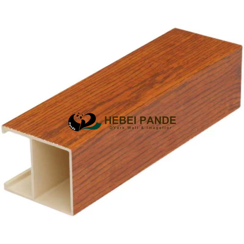 Wood plastic compesite alternative fluted WPC Wall panel for ceiling