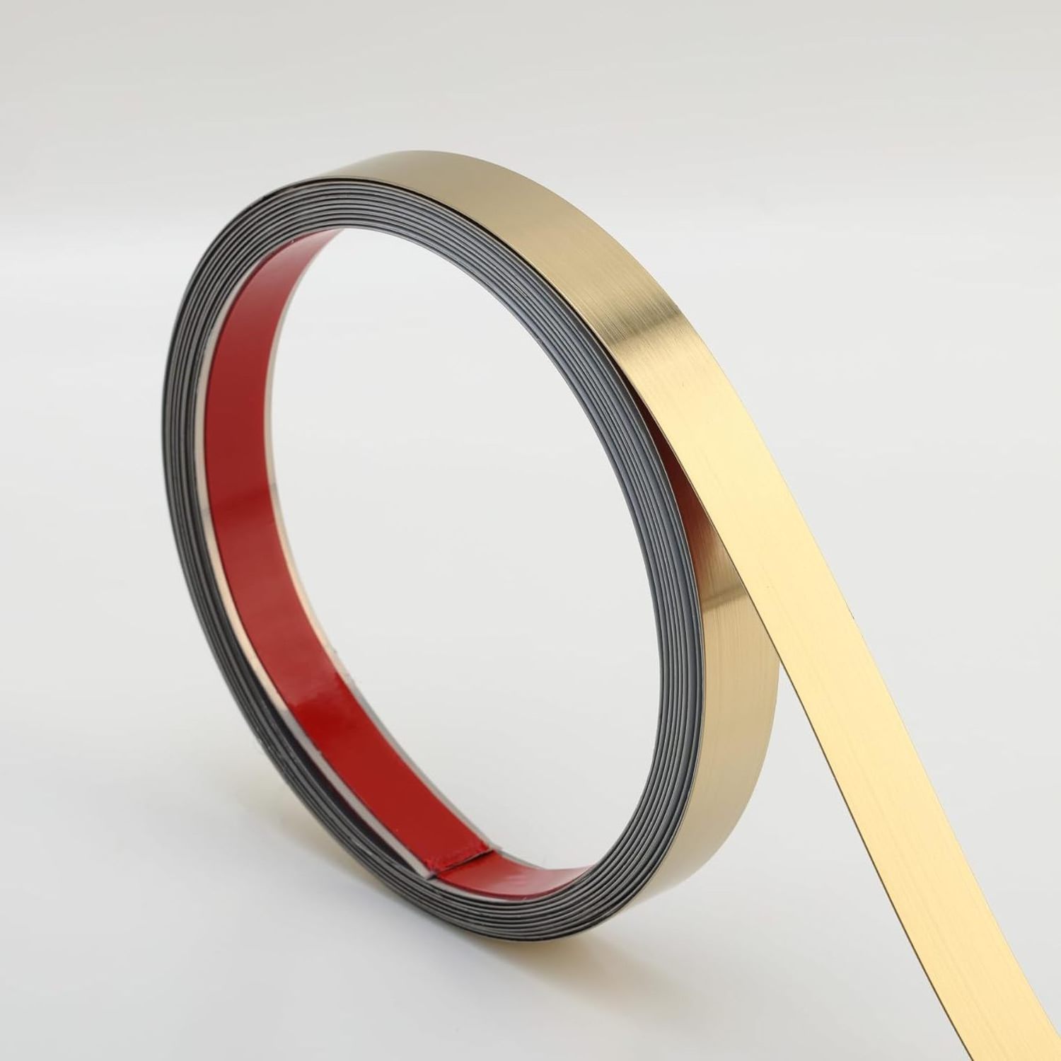 Peel and stick Stainless Steel Gold Metalized Mirror-Like Finish ...