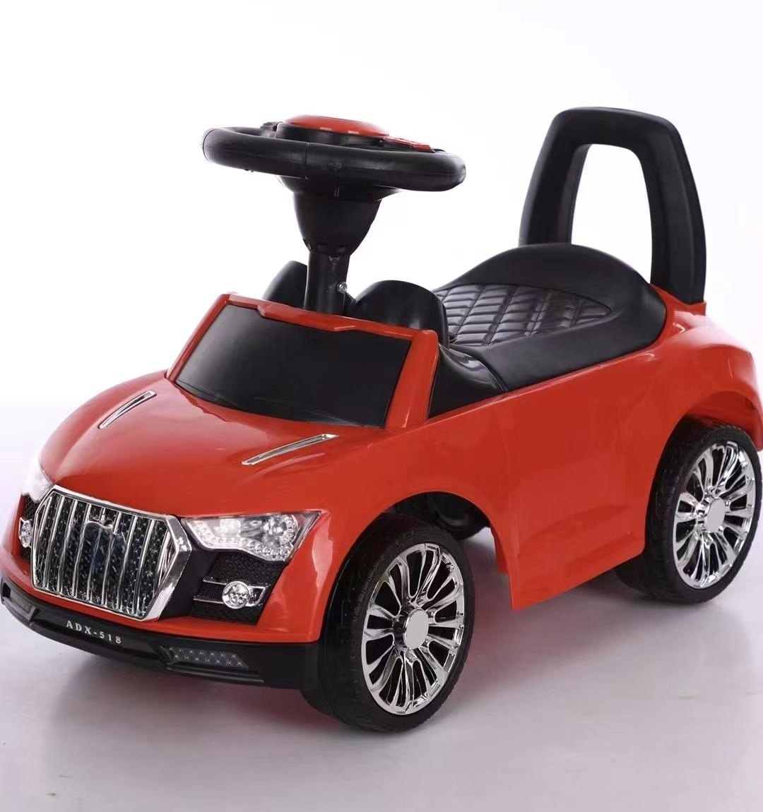 2023 hot sale plastic baby sliding car baby out door toys car kids ride on swing car for sale