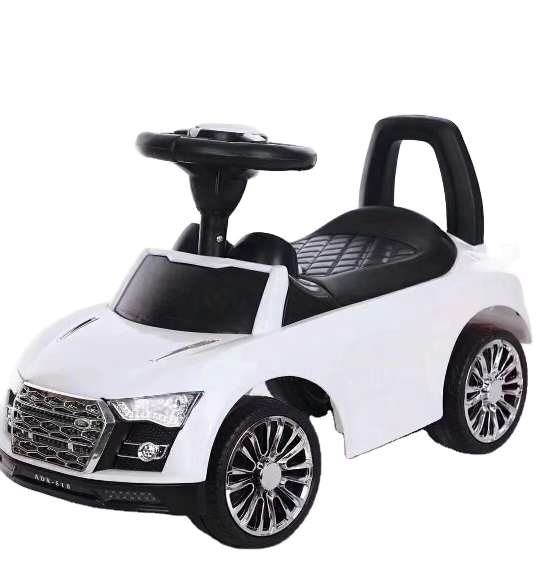 2023 hot sale plastic baby sliding car baby out door toys car kids ride on swing car for sale