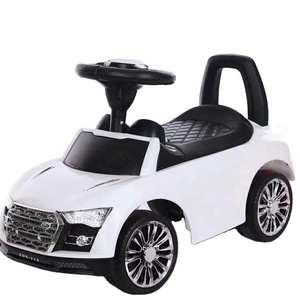 2023 hot sale plastic baby sliding car baby out door toys car kids ride on swing car for sale