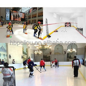 self-lubrication chemical corrosion resistance uhmwpe plastic ice hockey skating used synthetic ice for sale