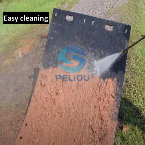 HDPE UHMWPE factory price excavator hdpe swamp mat long life span easy clean and carry road swamp mats