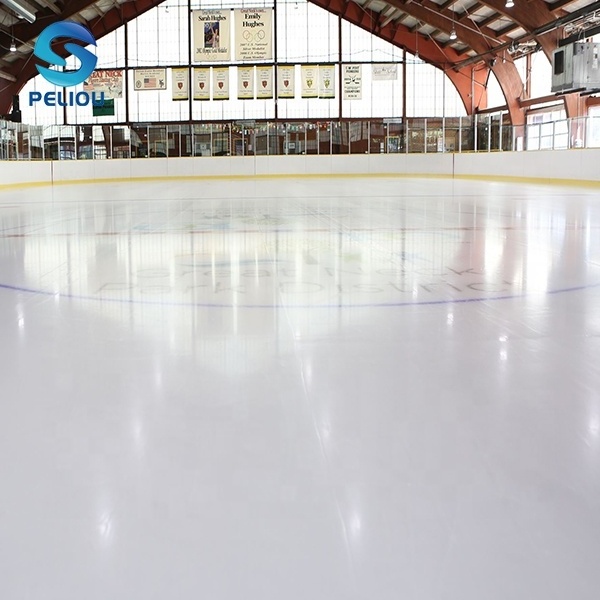 self-lubrication chemical corrosion resistance uhmwpe plastic ice hockey skating used synthetic ice for sale