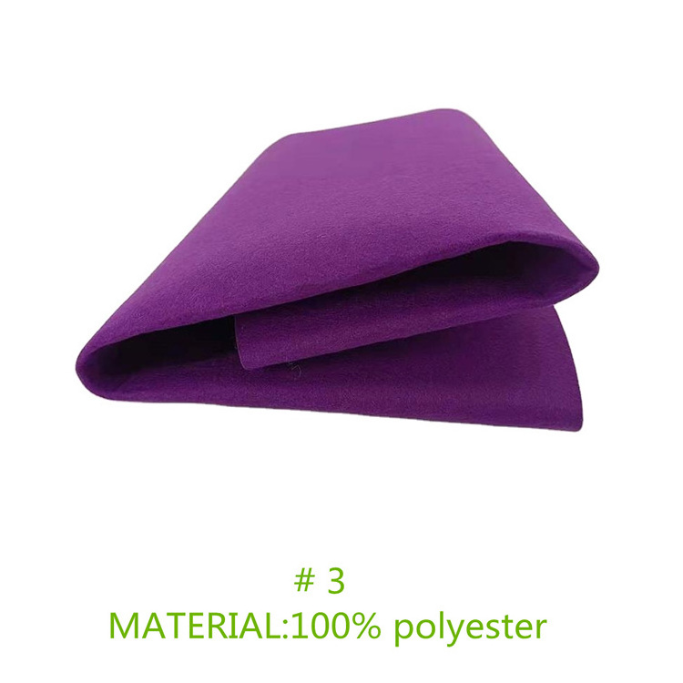 Non-woven rolls of felt fabric for sofa 100% recycled polyester roll white black nonwoven hard felt of mattress