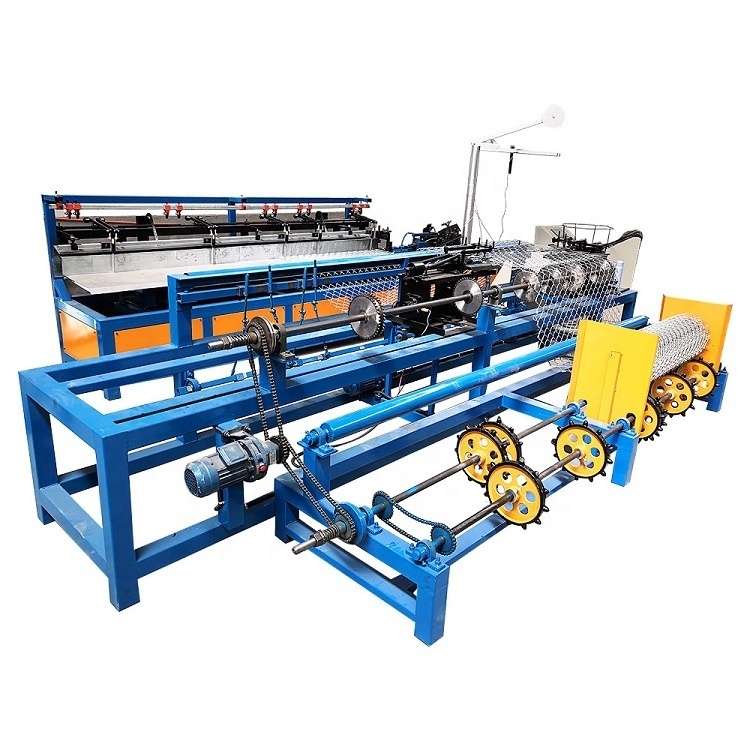 Good Quality Steel Wire Chain Link Fence Machine Mesh Wire Making Machines For Sale