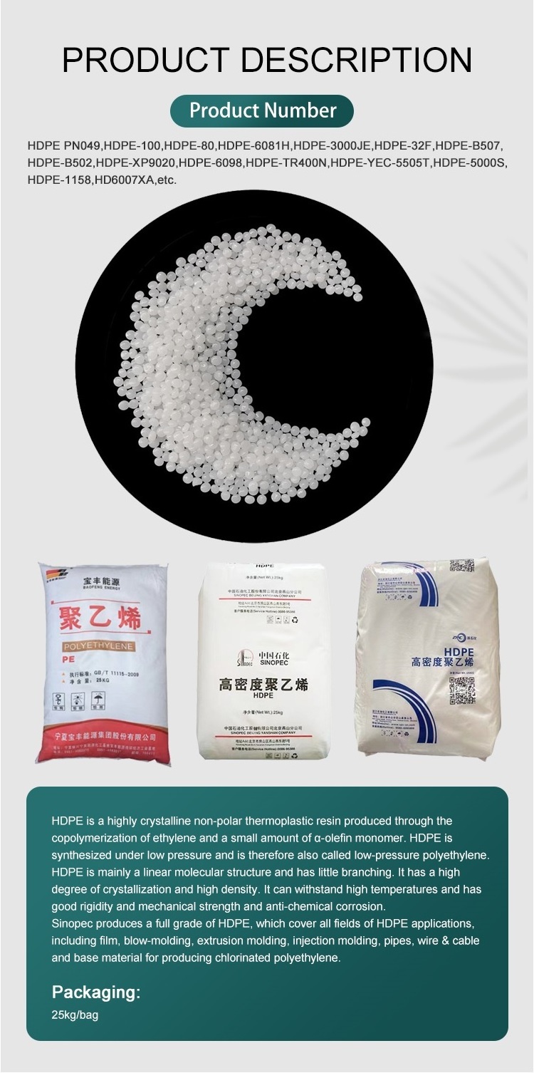 Top sale plastic raw materials high density polyethylene hdpe granules 5502 for injection moulding