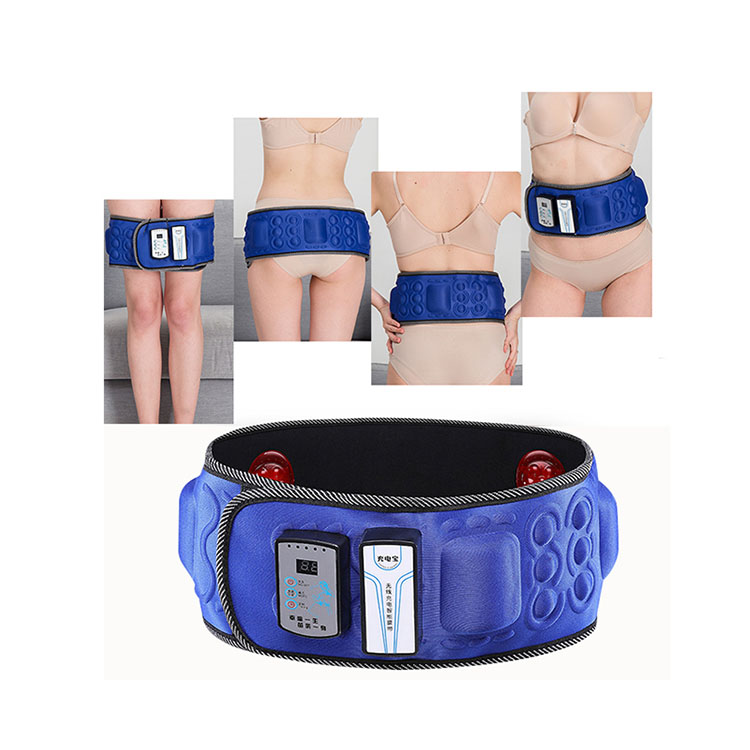 compare   1/6 Lazy Body Slimming Machine Charging Electrical Massager Belt Abdomen Waist Tummy Big Bucket Equipment