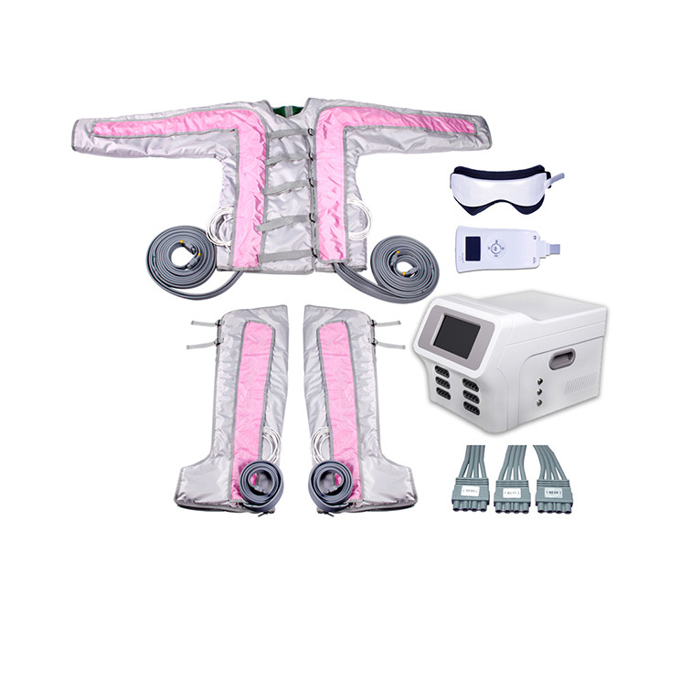 Air pressure clothing suit for treatment of lymphatic massage machine weight loss equipment