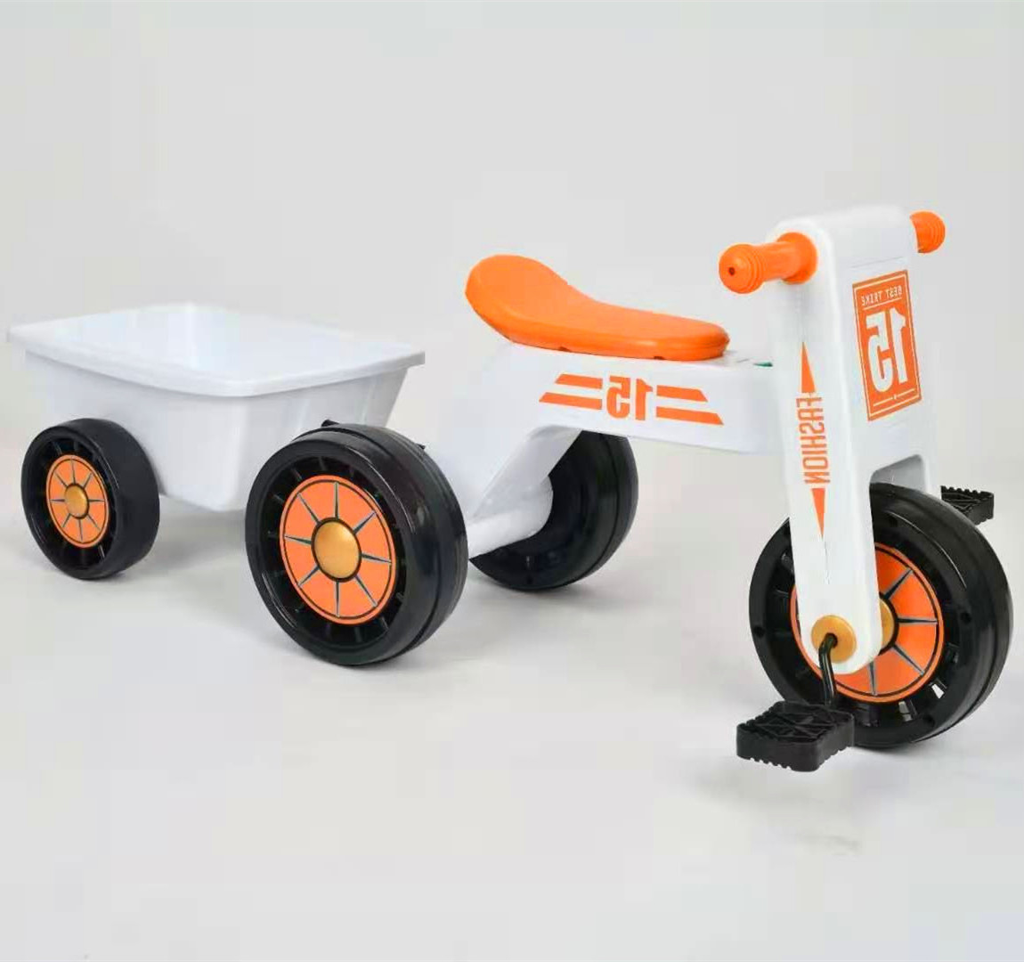 Toddler tricycle Children's bike baby with trunk four-wheeler outdoor toys