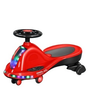 Children's twister universal wheel baby scooter Silent wheel adults can sit toy swing car