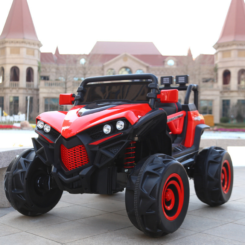 Children's electric car baby four-wheel toy car Jeep four-wheel drive off-road vehicle children can sit in a remote-controlled c