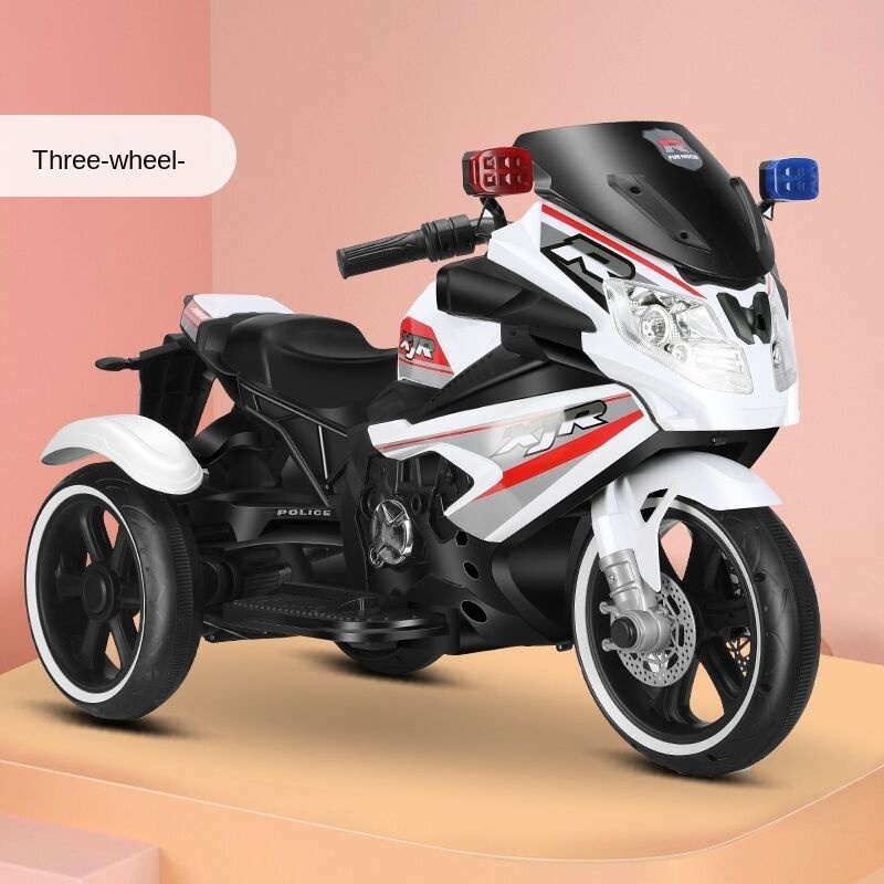 Children's motorcycle electric car toy car can sit adult boys double oversized toy car baby girl