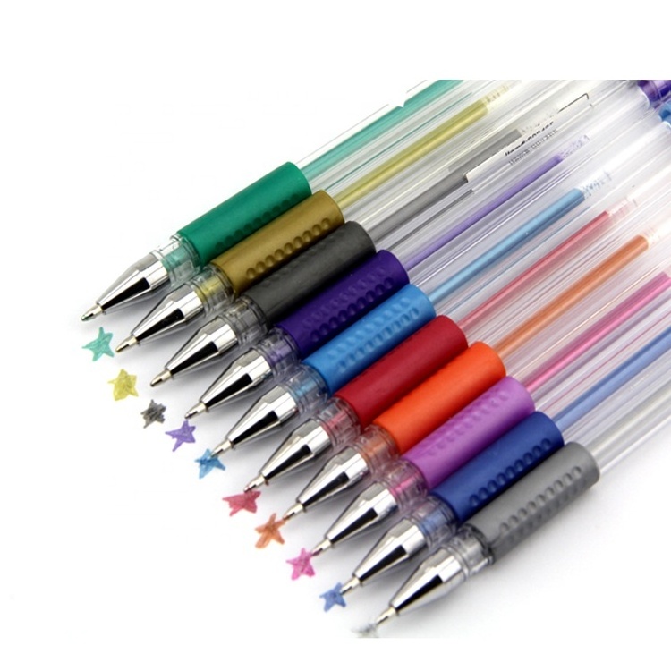 Colour Gel Pen Refill 200pcs Color Gel Pen