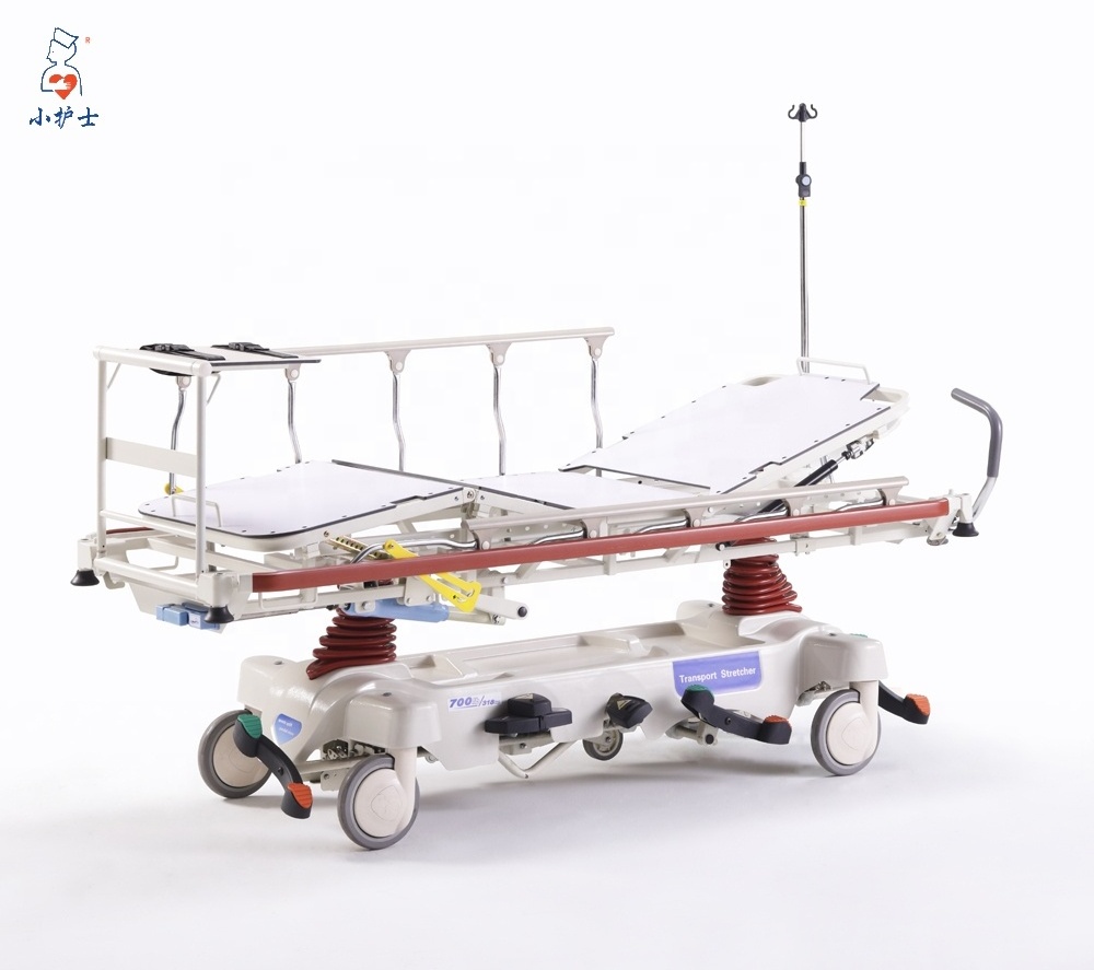 E-8 Muli-function hydraulic transport hospital stretcher for sale Pukang Medical stretcher for hospital patient transfer